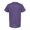 Tultex Unisex Heather Purple Fine Jersey T-Shirt