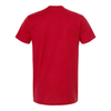 Tultex Unisex Red Fine Jersey T-Shirt