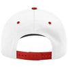 Richardson White/White/Red Pro Twill Snapback
