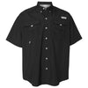 Columbia Men's Black PFG Bahama Short Sleeve Shirt