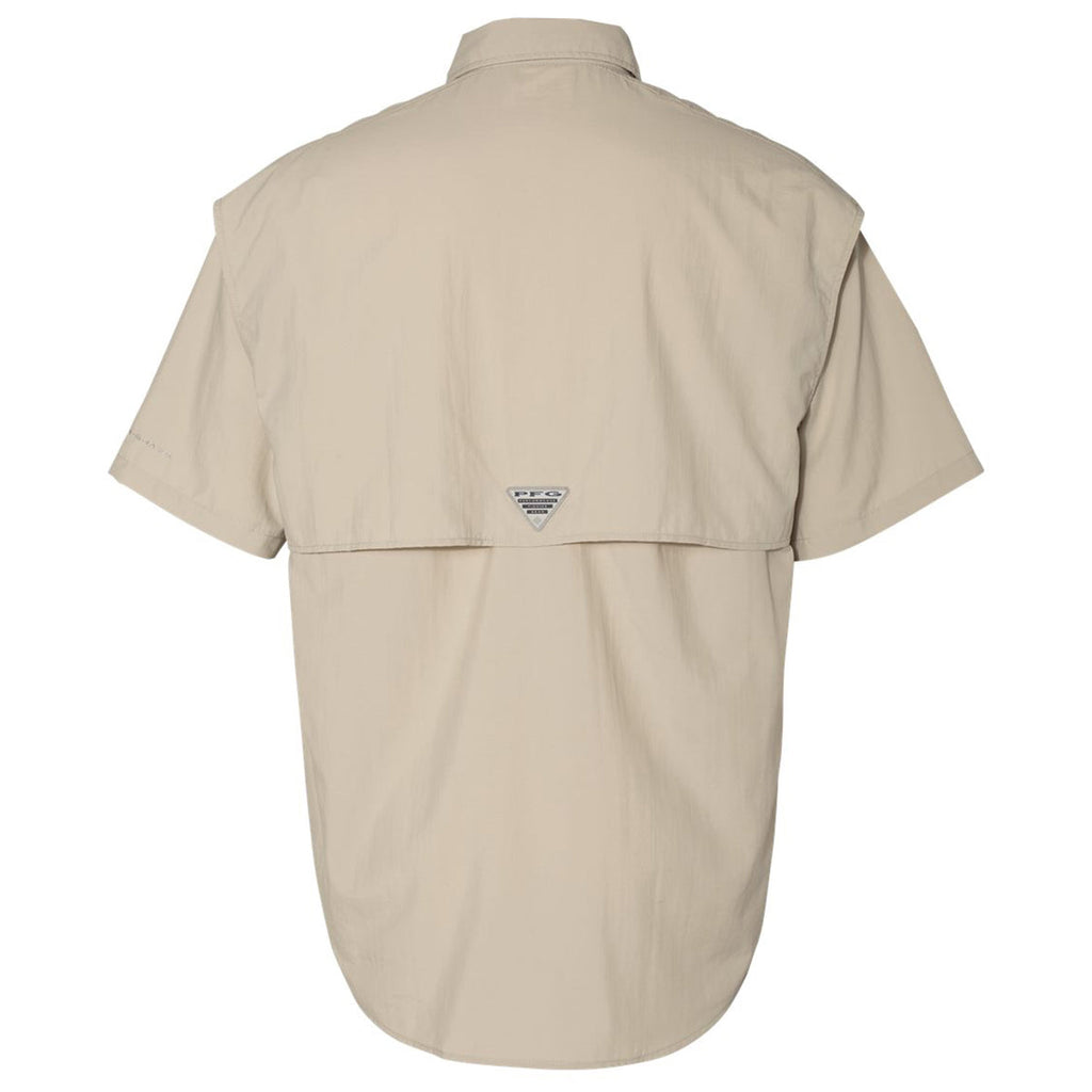 Columbia Men's Fossil PFG Bahama Short Sleeve Shirt
