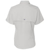 Columbia Women's Cool Grey PFG Tamiami Short Sleeve Shirt