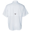 Columbia Men's White PFG Tamiami Short Sleeve Shirt