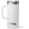 RTIC White 16oz Road Trip Travel Mug