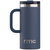 RTIC Navy 16oz Road Trip Travel Mug