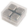 Hit Silver Stainless Steel Ice Cubes in Clear Case