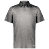 Holloway Men's Black Heather Electrify Coolcore Polo