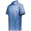 Holloway Men's Royal Heather Electrify Coolcore Polo