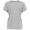 Holloway Women's Athletic Grey Heather Electrify Coolcore Tee