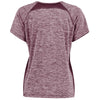 Holloway Women's Maroon Heather Electrify Coolcore Tee