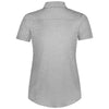 Holloway Women's Athletic Grey Heather Electrify Coolcore Polo