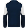 Holloway Men's Navy/White Momentum Team Fleece Crew