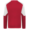 Holloway Men's Scarlet/White Momentum Team Fleece Crew