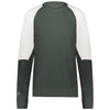 Holloway Women's Iron/White Momentum Team Fleece Crew