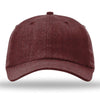 Richardson Heather Maroon Recycled Performance Cap