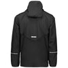 Holloway Men's Black Packable Full Zip Jacket