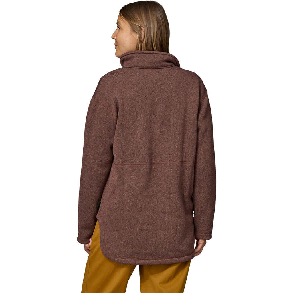 Patagonia Women's Dulse Mauve Better Sweater Oversized Coat