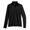 Storm Creek Women's Black Pacesetter Super Soft Lightweight Quarter Zip