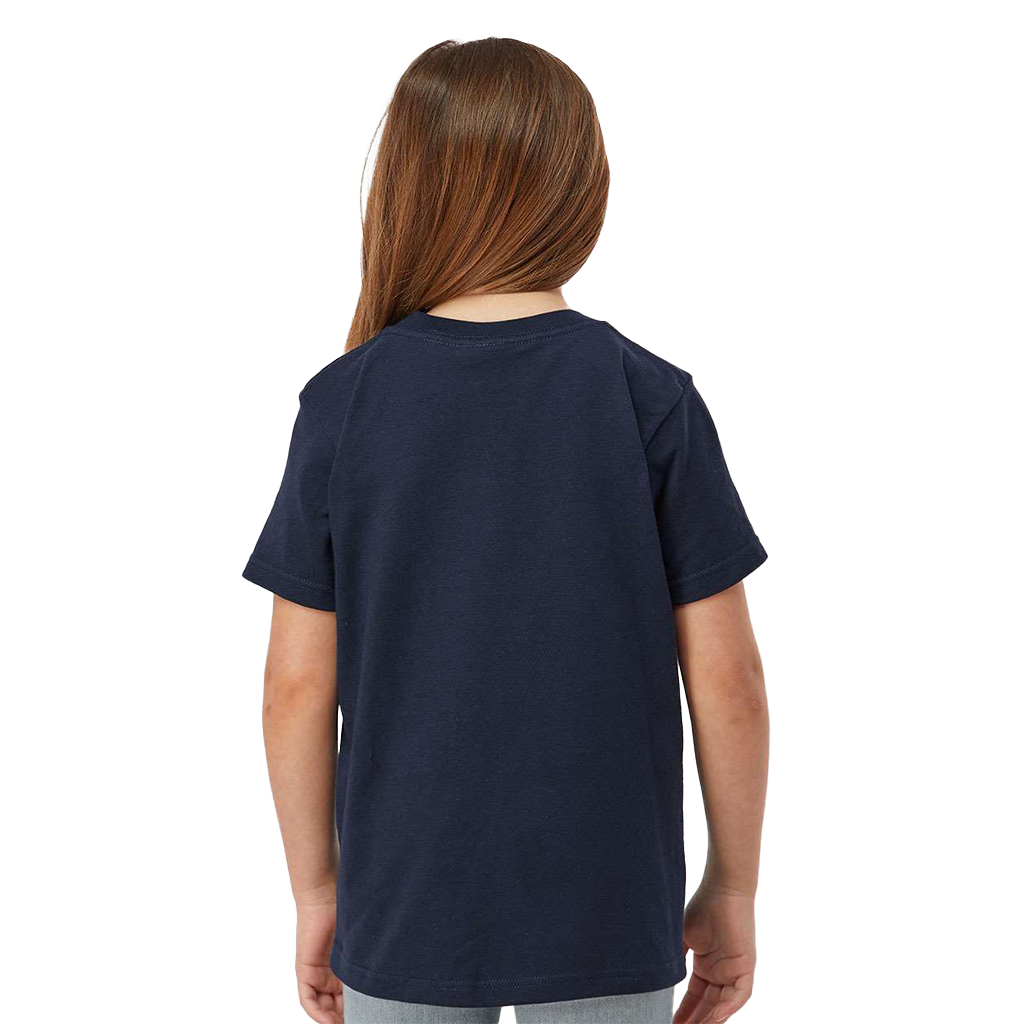 Tultex Youth Navy Fine Jersey T-Shirt