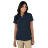 Charles River Women's Navy Greenway Stretch Cotton Polo