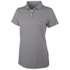 Charles River Women's Grey Greenway Stretch Cotton Polo