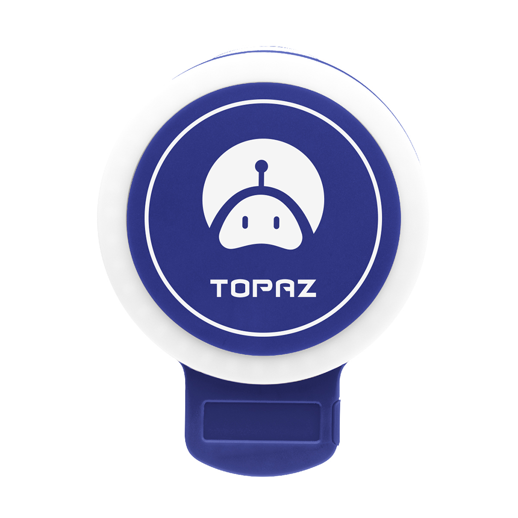Hit Royal Blue Reach Retractable Ring Light