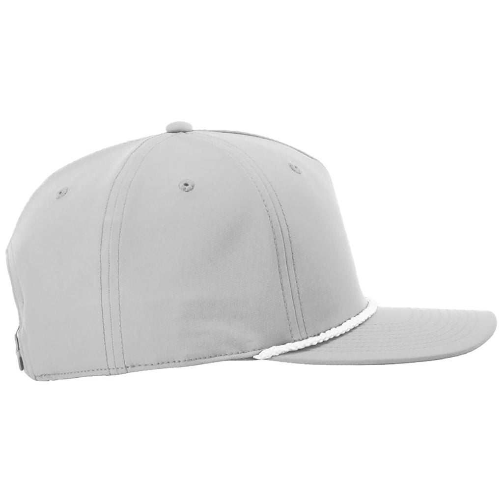 48-Hour Richardson Light Grey/White 5-Panel Classic Rope Cap