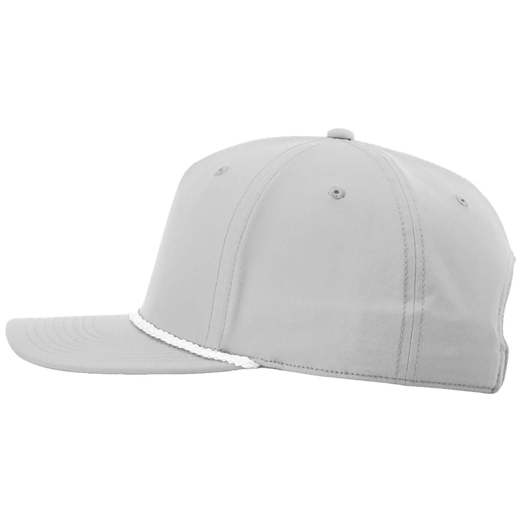 48-Hour Richardson Light Grey/White 5-Panel Classic Rope Cap