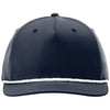Richardson Navy/White 5-Panel Classic Rope Cap