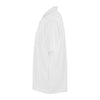 Vansport Men's White Omega Solid Mesh Tech Polo