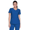 Cherokee Women's Royal Infinity Mock Wrap Top