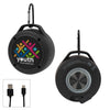 Hit Black Water Resistant Speaker Carabiner 2.0