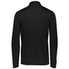 Augusta Sportswear Men's Black Attain Quarter-Zip Pullover