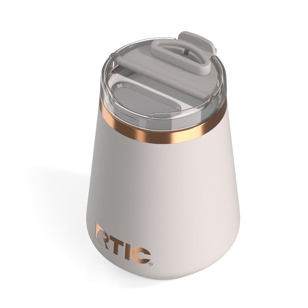 RTIC Cool Grey 12oz Happy Hour Wine Tumbler