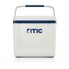 RTIC Cool Grey & Navy 8 QT Road Trip Personal Cooler
