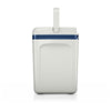 RTIC Cool Grey & Navy 8 QT Road Trip Personal Cooler