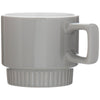 ETS Express Light Grey Loft 11oz Stackable Ceramic Mug