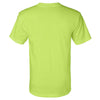 Bayside Men's Lime Green Union-Made Short Sleeve T-Shirt