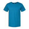 Bella + Canvas Unisex Electric Blue Jersey Short-Sleeve T-Shirt