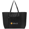 Hit Black Executive rPET Laptop Tote Bag