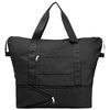 Hit Black Anywhere rPET Expandable Duffel Bag