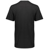 Augusta Sportswear Men's Black Heather Tri-Blend Tee