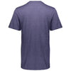 Augusta Sportswear Men's Navy Heather Tri-Blend Tee