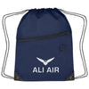 Hit Navy Sports Pack With Front Zipper
