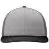 Richardson Grey/Charcoal/Black Solid Twill Trucker