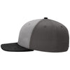 Richardson Grey/Charcoal/Black Solid Twill Trucker