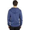 Threadfast Unisex Navy Ultimate Fleece Full-Zip Hooded Sweatshirt