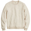 Marine Layer Men's Oat Heather Corbet LW Diamond Quilted Crewneck