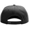 Richardson Black Full Fabric 5-Panel Champ