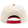Richardson Cream/Cream/Red Full Fabric 5-Panel Champ